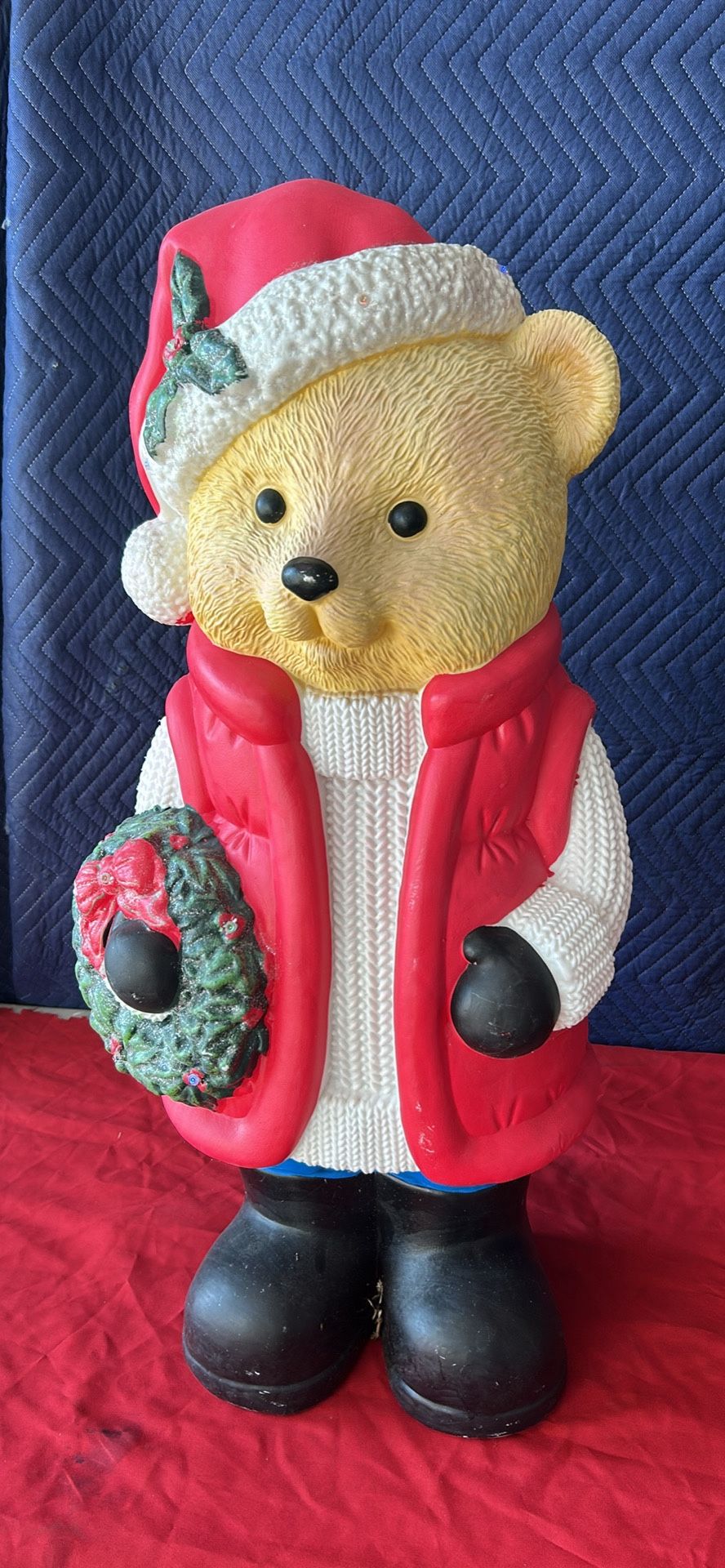 Bear Christmas Decoration For The Yard 34 Inches