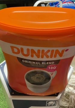 Dunkin ground coffee
