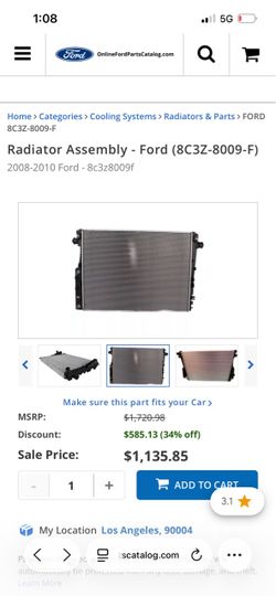 Ford F350 super duty 6.4L turbo diesel radiator