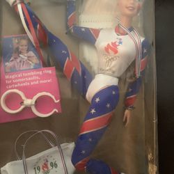 Mattel 1996 Olympic Gymnast Barbie - NIB