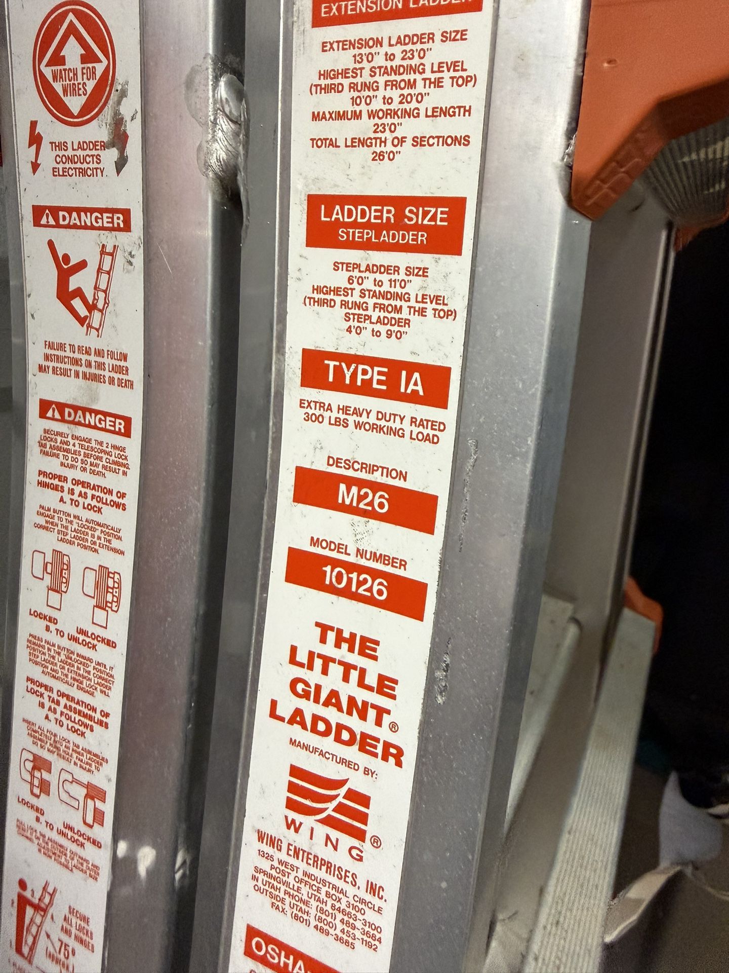 Little Giant Ladder - M26