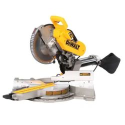 DEWALT 12" DOUBLE BEVEL SLIDING COMPOUND MITER SAW 
