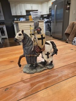 Knight On Horse Statue