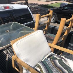 Furniture 3 CHAIRS AND A TABLE