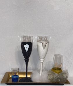 Wedding Glasses Personalized Boxes And More