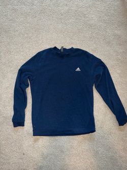 Adidas Navy Blue Crewneck Sweatshirt