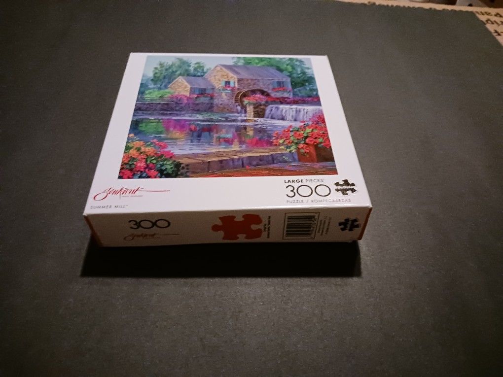 300 Piece - Summer Mill Puzzle - Large Pieces