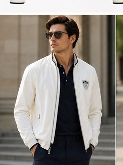 Polo Ralph Lauren Lightweight Jacket / Windbreaker – White  – NEW