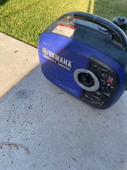 Yamaha generator . Works missing side cover $280