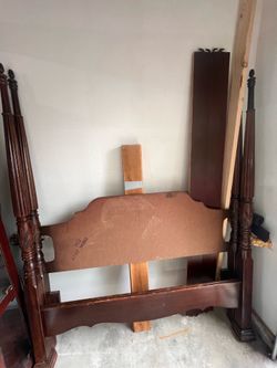 Queen bed frame