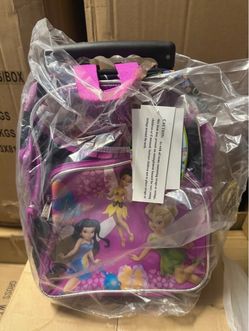 Tinkerbell Small Rolling Backpack Y2K