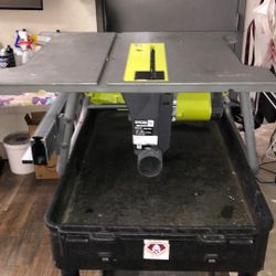 96091 Ryobi Rts12 Corded 10” Table Saw W/ Fence, No Stand 585686
