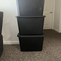 3 Storage Bins
