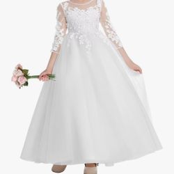 First communion Or flower Girl Dress Size 8
