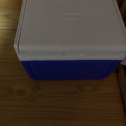 Small Coleman Cooler