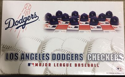 Dodgers Checkers Game