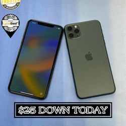 Apple iPhone 11 Pro Max Unlocked -90 Day Warranty-$1 DOWN-NO Credit Needed