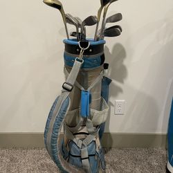 Complete Golf Club Set + Spalding Stand Bag – Ready to Play