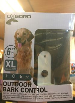 Outdoor Bark Control