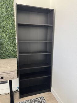 Black Bookshelves