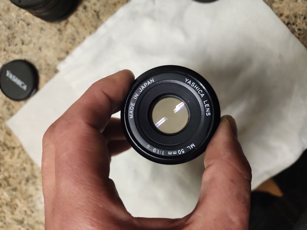 Yashica Lens ML 50mm 1:1.9 Mint Condition