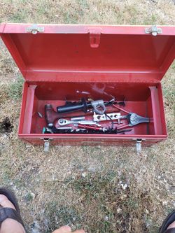Napa Tool Box with misc. Tools