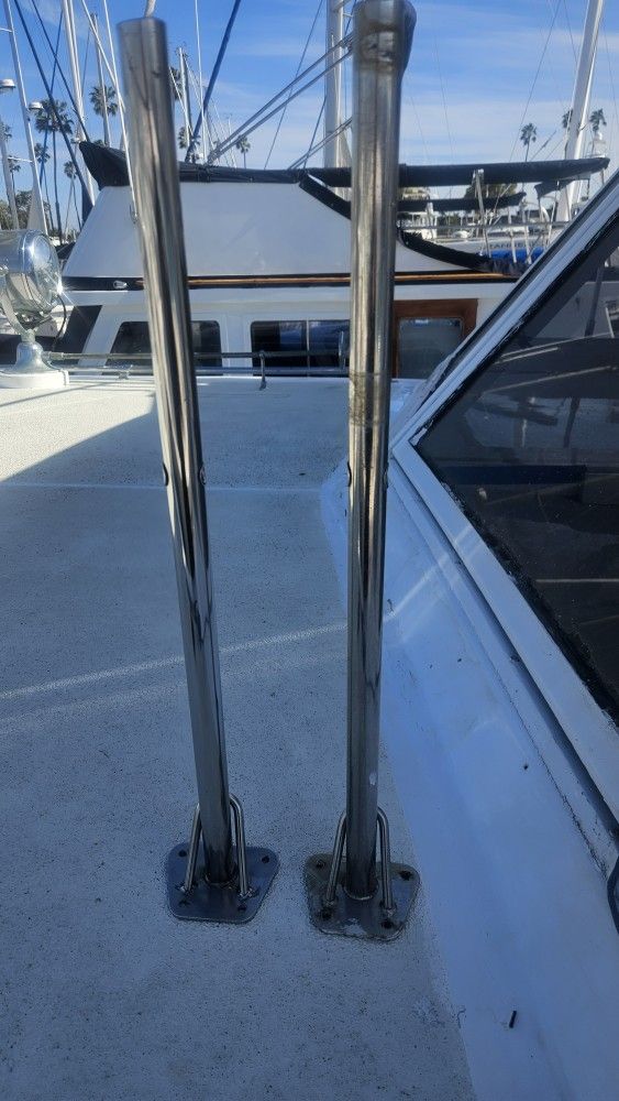 24" Sailboat Lifeline Stantions With Base