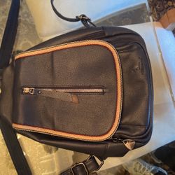 Arisen Dad Shi Navy Shoulder Backpack