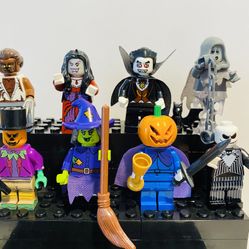 Halloween Minifigures  Spooky Monsters | New Custom Compatible LEGO Toys