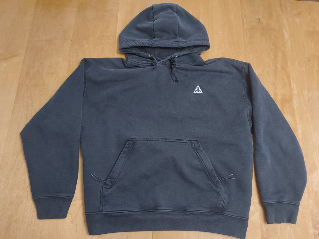 Nike ACG Fleece Jacket Zipper Pockets Drawstring