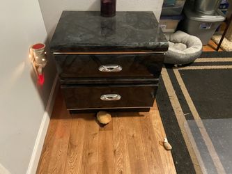 Blue marble complete bedroom set