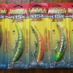 Luhr Jensen Kwikfish X-Treme Rattle Trolling Lure

 (LOT OF 7)