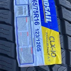 LT265/70R17 A/T 10-ply tire