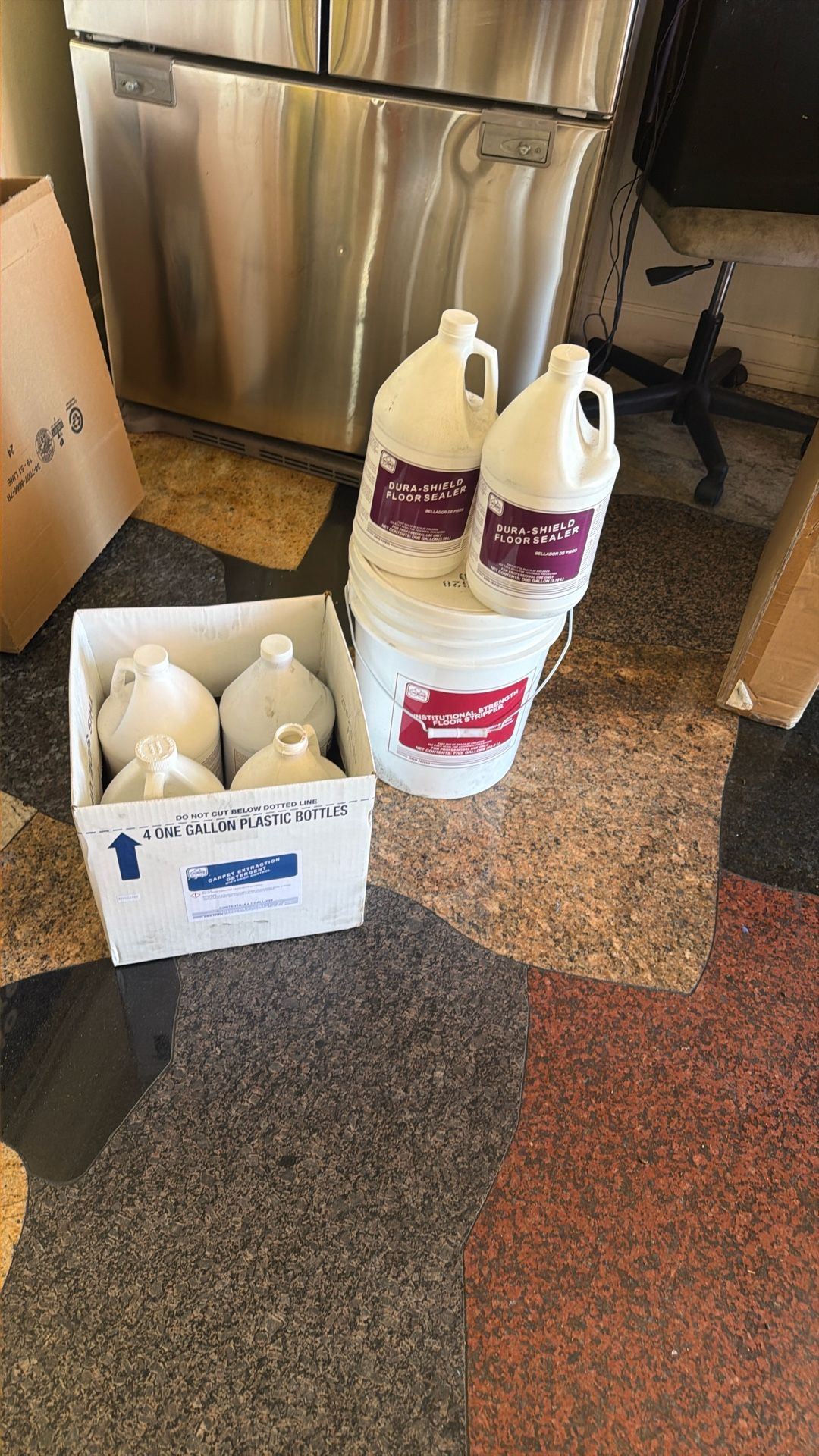 Dura Shield Floor Sealer / Strength Floor Stripper