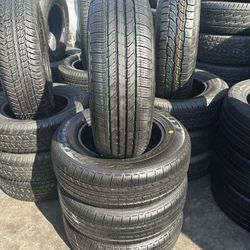 Set Of Goodyear P205/65/15 Used 94% Tread life 280$