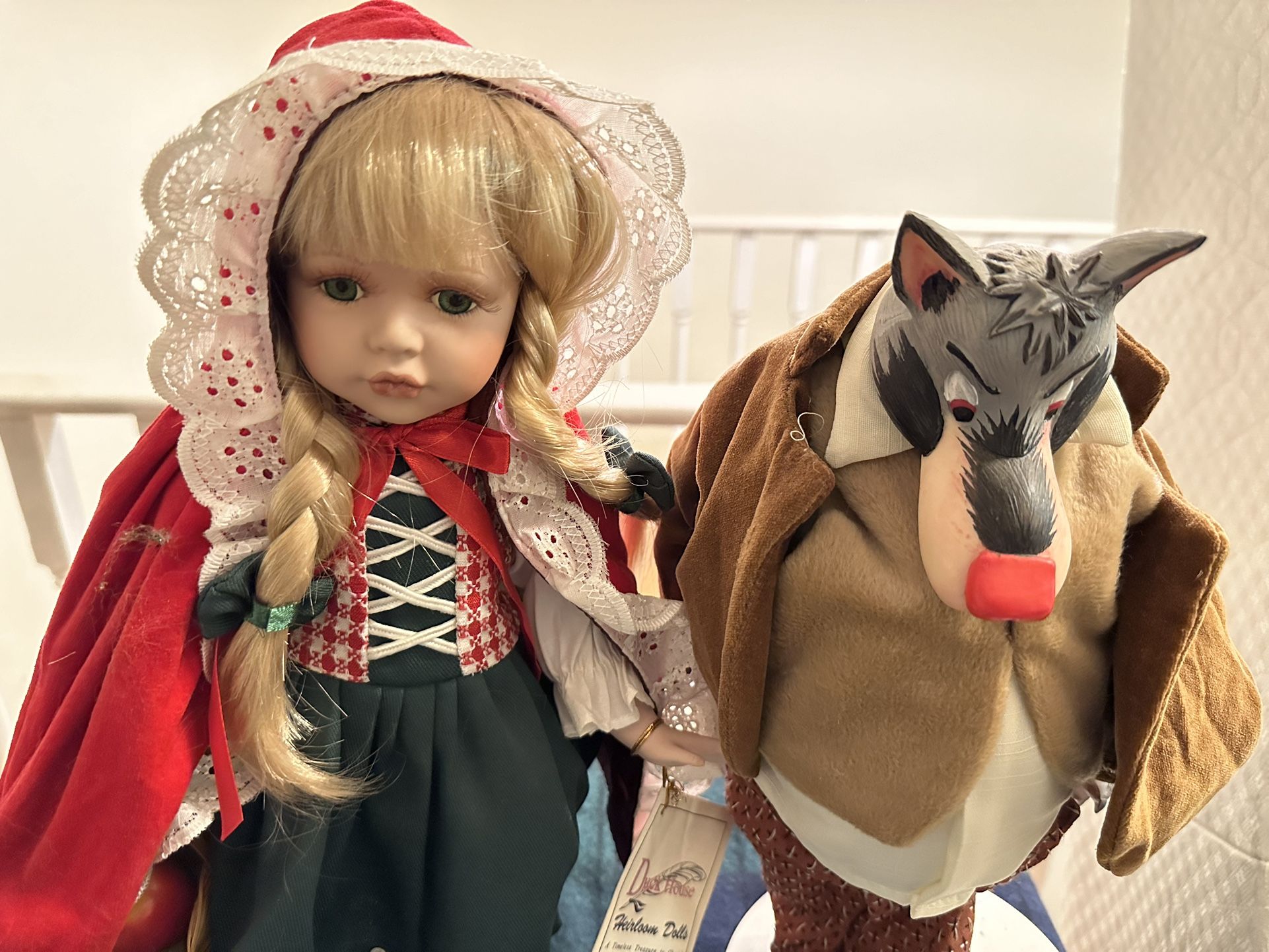 Lil Red Riding Hood heirloom Doll