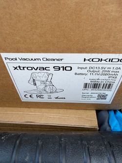 KOKIDO Rechargeable Heavy Duty Pool Leaf Vacuum Cleaner