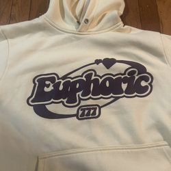 euphoric cream hoodie 