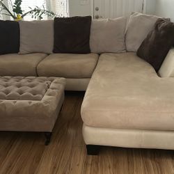 Couch And Ottoman 