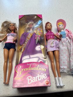 Four Barbies all for $20