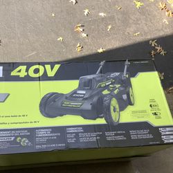 RYOBI 40V  20 in. Cordless Lawn Mower  Self-Propelled Mower Brushless 