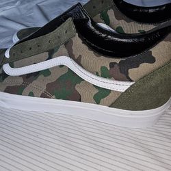 Camouflage Vans Shoes