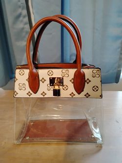 Clear Designer Handbag