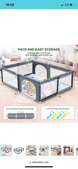 Lehom Baby playpen