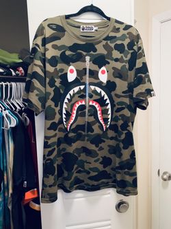 A bathing ape Bape shirt size XL