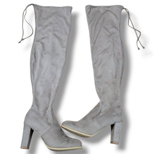 Refresh Boots Size 8.5 Women's Refresh Thigh High Chunky Heel Boots Faux Suede
Women's Shoes