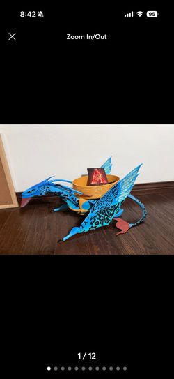 Avatar Fire And Ash Banshee Popcorn Bucket With Lanyard