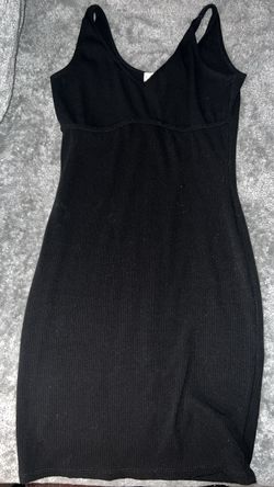Black stretchy dress