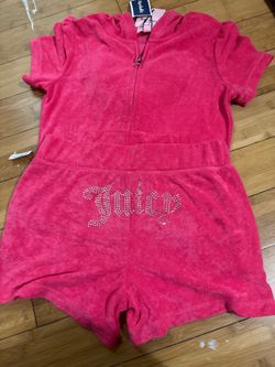 juicy couture tracksuit shorts set