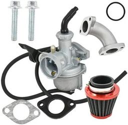Carburetor Air Filter Set For 110cc 125cc SSR CRF50 Pit Dirt Bike